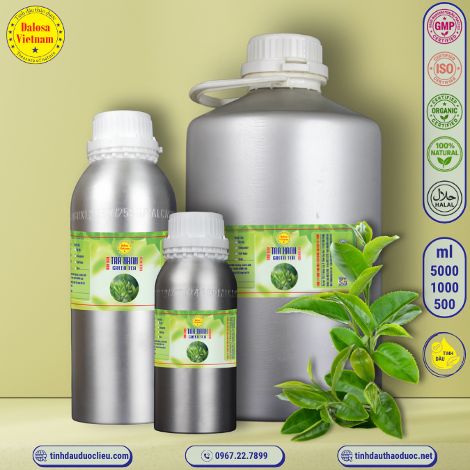 Tinh Dầu Trà Xanh - Green Tea Essential Oil 1 lít