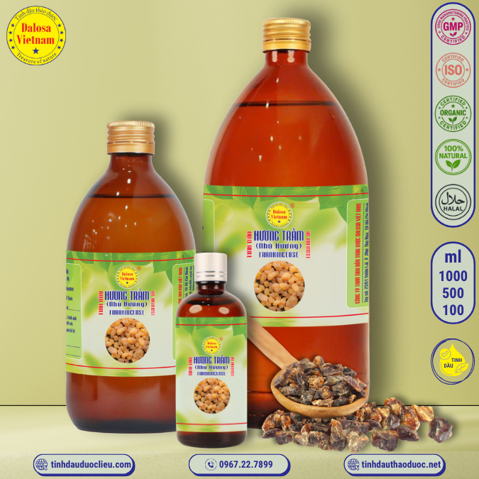 Tinh Dầu Hương Trầm  - Frankincense Essential Oil 1 lít
