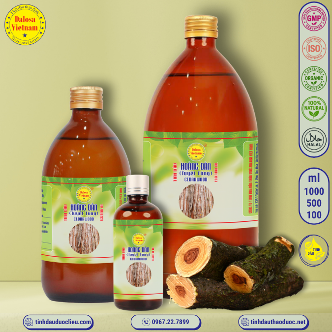 Tinh Dầu Hoàng Đàn - Cedarwood Essential Oil 1 lít