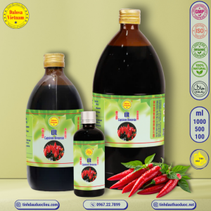 Tinh Dầu Ớt - Capsicum Essential Oil 1 lít