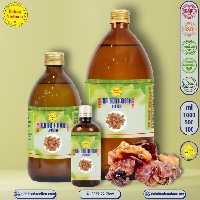 Tinh Dầu Nhựa Thơm - Opoponax Essential Oil 1 lít