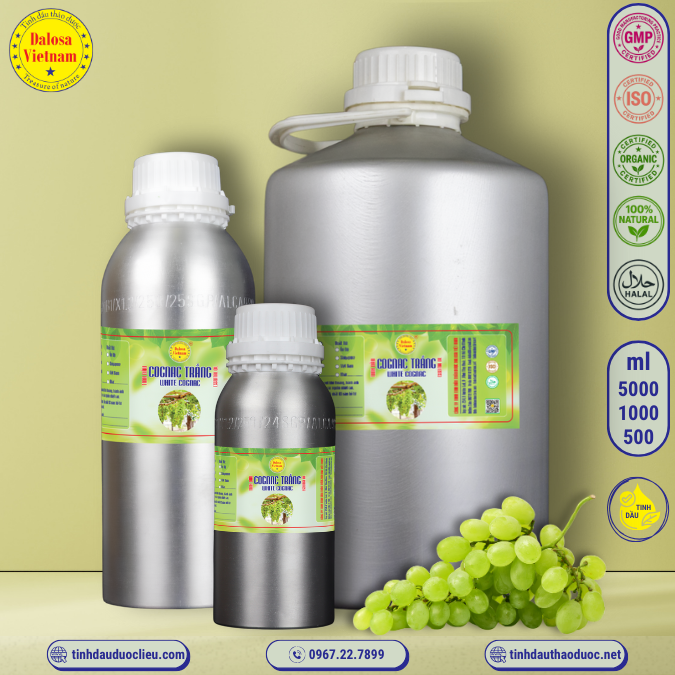 Tinh Dầu Cognac Trắng - Cognac White Essential Oil 1 lít