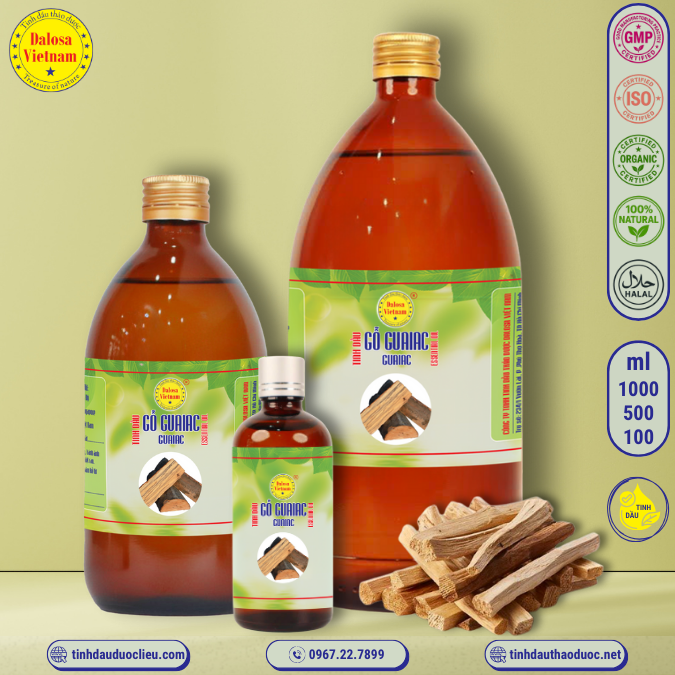 Tinh Dầu Gỗ Guaiac - Guaiac Essential Oil 1 lít