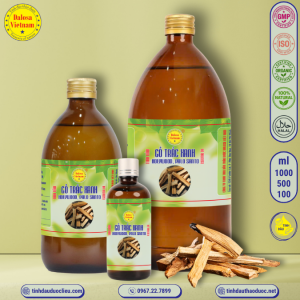 Tinh Dầu Gỗ Trắc Xanh - Holy Wood (Palo Santo) Essential Oil 1 Lít