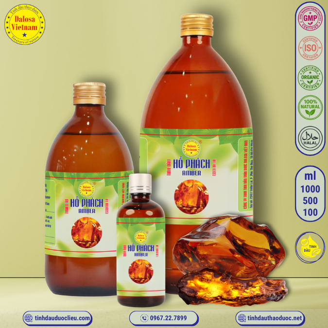 Tinh Dầu Hổ Phách - Amber Essential Oil 1 Lít