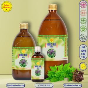 Tinh Dầu Húng Quế - Basil Essential Oil 1 lít